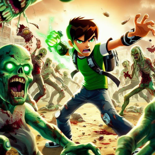 Ben10 vs Zombie