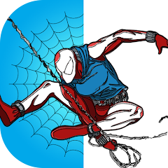 Spider Super Hero Coloring